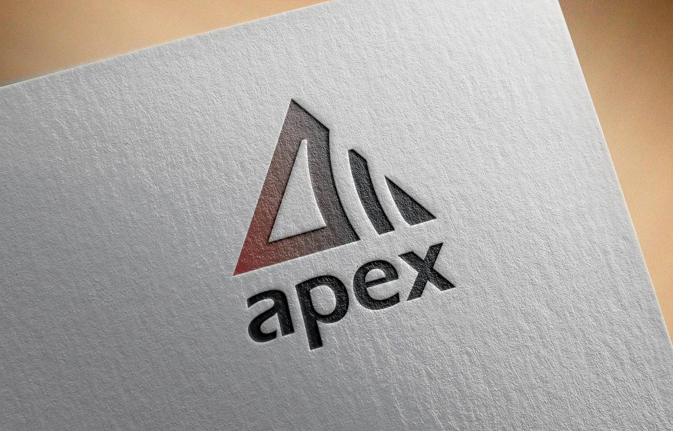 Logo Mockup - Paper Edition 1 - Apex