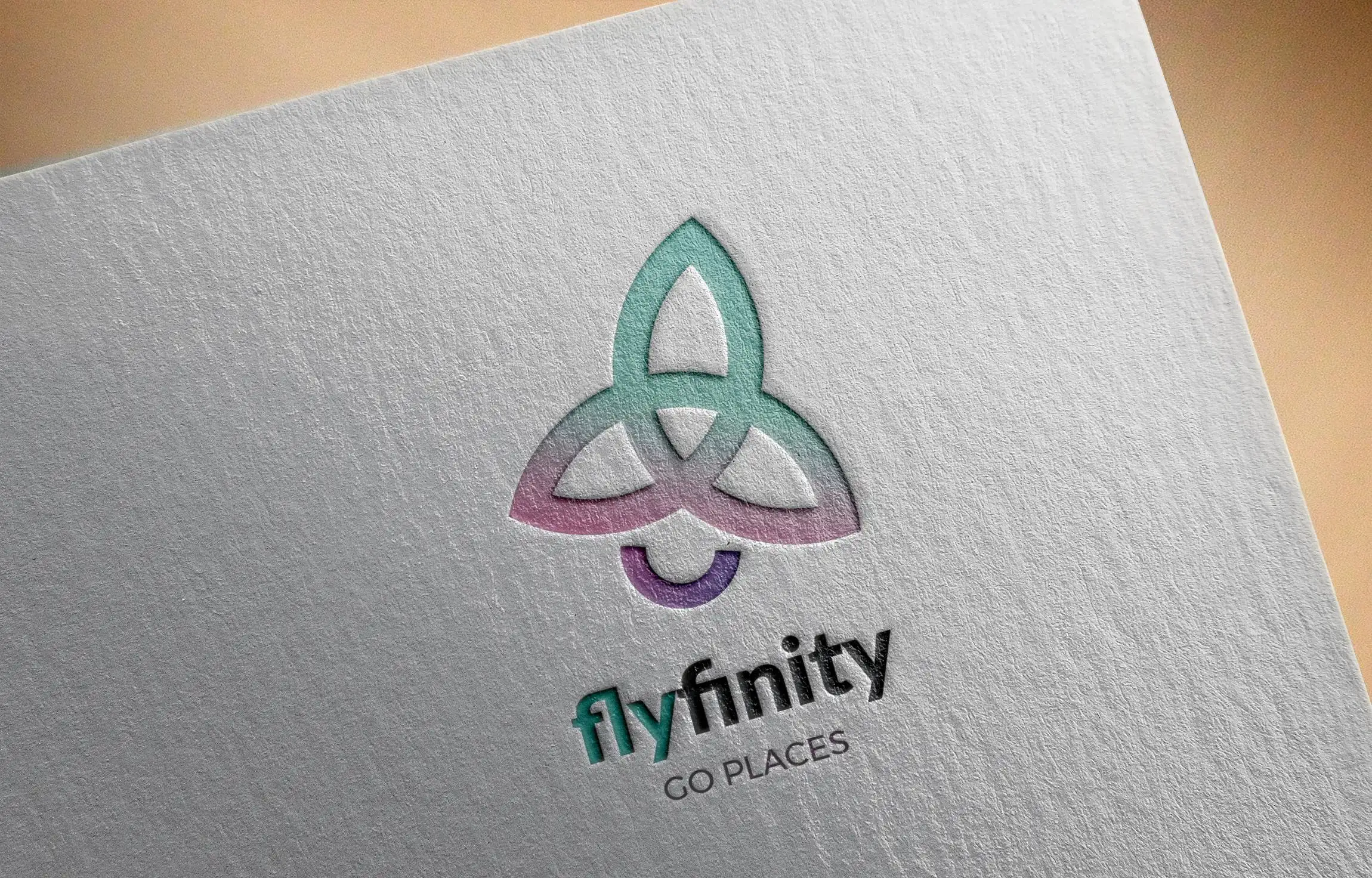 Logo Mockup - Paper Edition 1 - Flyfinity